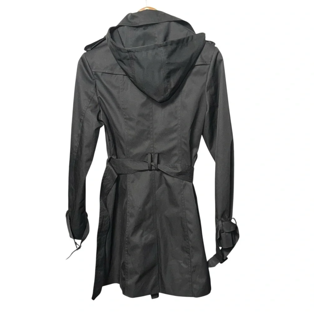 Kimi + Kai Women's Adley Water Resistant Hooded Trench Coat SMALL  NWT - Picture 7 of 13